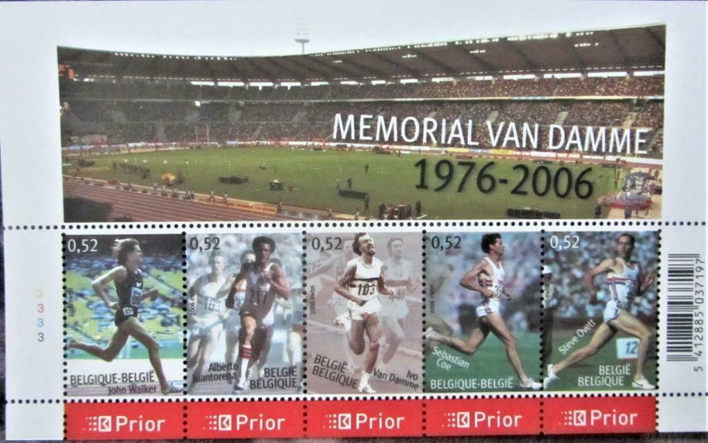 POSTZEGELS BELGIË- MEMORIAL VAN DAMME **  BL. 129, Enlèvement ou Envoi, Non oblitéré, Sport