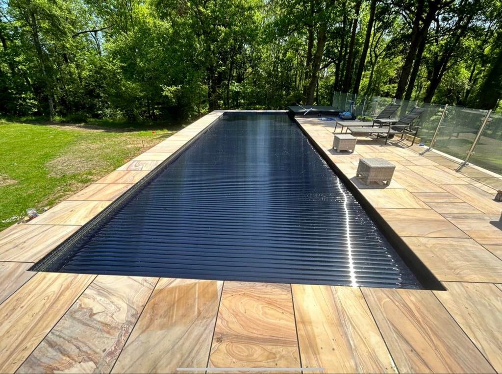 Volet polycarbonate solaire anti-algues et pvc couleur., Enlèvement ou Envoi, Neuf, Couverture de piscine