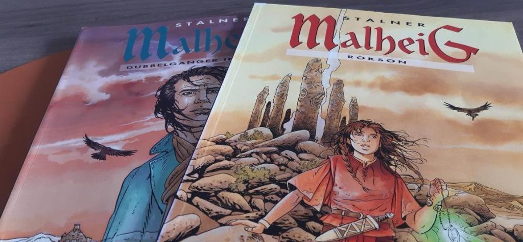 Stripverhalen: Malheig nrs: 1 en 4 €4, Boeken, Stripverhalen, Ophalen, Gelezen
