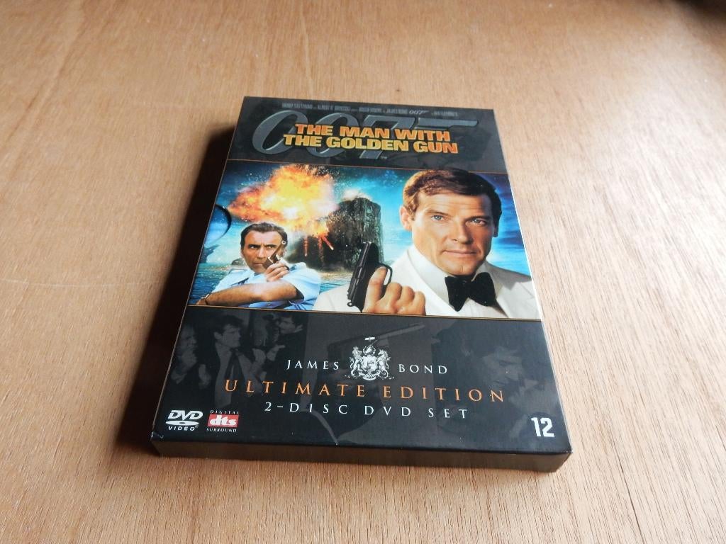 nr.1915- Dvd: the man with the golden gun - actie, Vanaf 12 jaar, Ophalen of Verzenden, Zo goed als nieuw, Actie