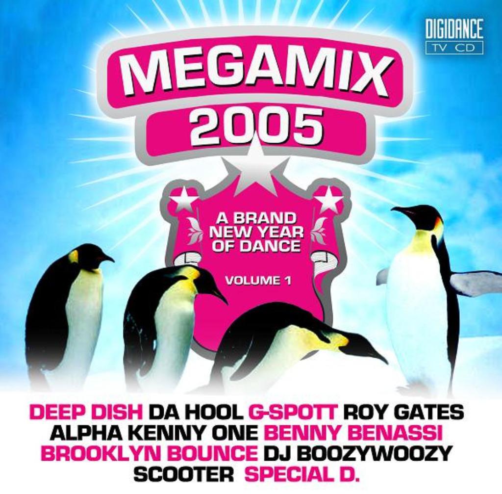 Megamix 2005 / 1 (cd) met : Sylver , Scooter , Da Hool, Ophalen of Verzenden