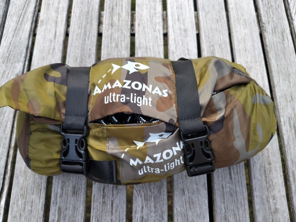 Hangmat amazonas 14 euro goedkoper dan normaal, Ophalen, Zo goed als nieuw