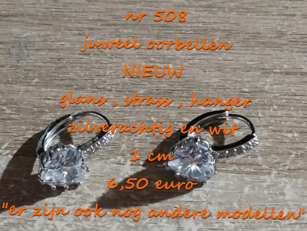 508. Bijou : boucles d'oreilles, NEUF, livraison gratuite, Bijoux, Sacs & Beauté, Boucles d'oreilles, Neuf, Blanc, Pendantes, Envoi