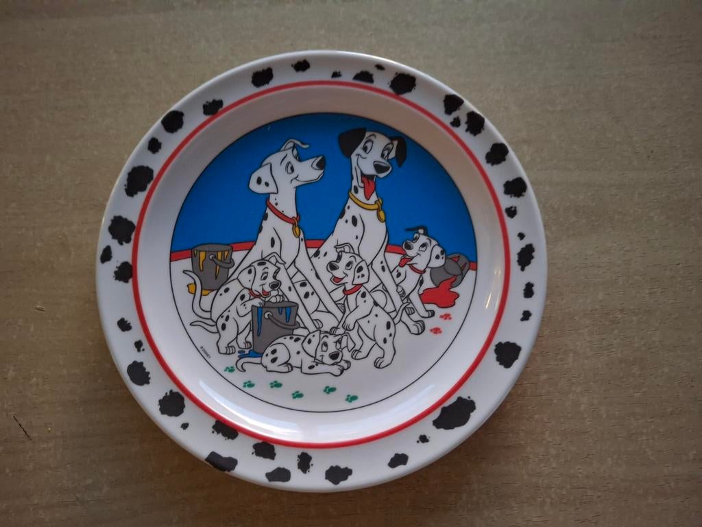 Plastiek bord Dalmatiërs, Ophalen