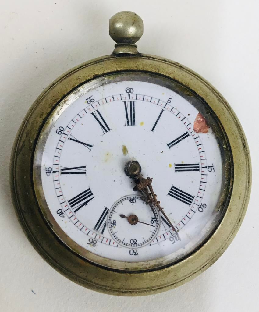 Montre de poche antique SPÉCIALE dans une boîte de rangement, Enlèvement ou Envoi, Montre de poche, Autres marques