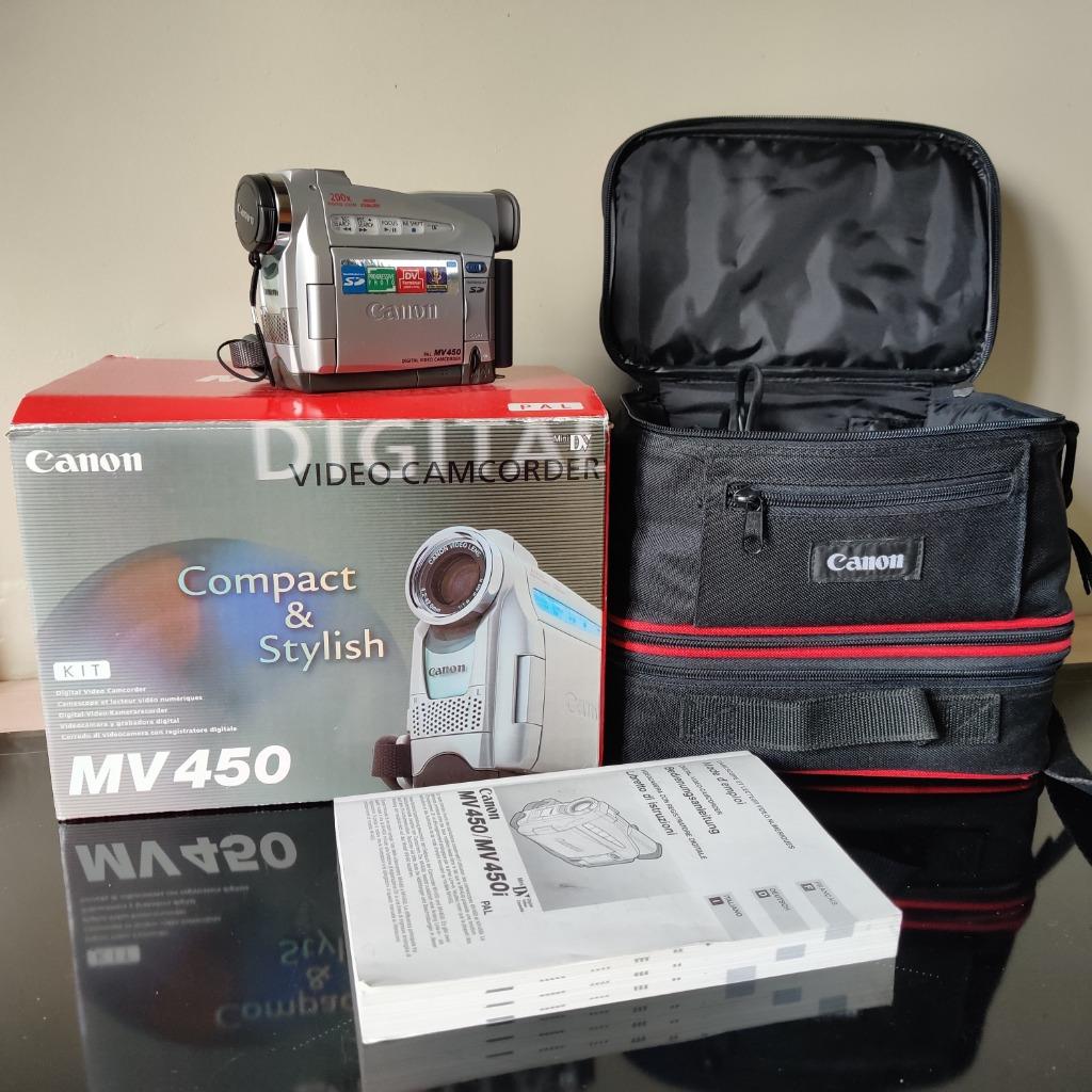 Camera CANON MV 450, Ophalen, Camera