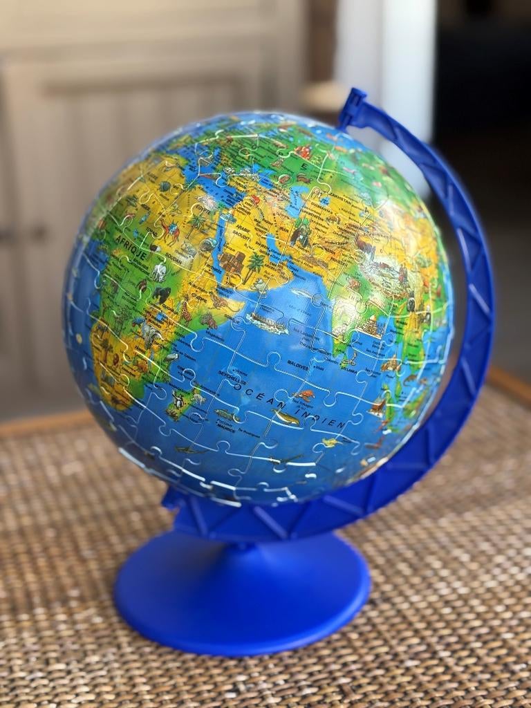 RAVENSBURGER 3D PUZZLE – GLOBE – 180 PIECES, Enlèvement ou Envoi, Plus de 50 pièces, Comme neuf, 6 ans ou plus