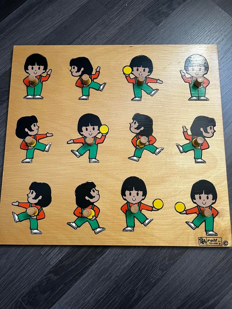 Vintage Rolf Holland legpuzzel, Ophalen