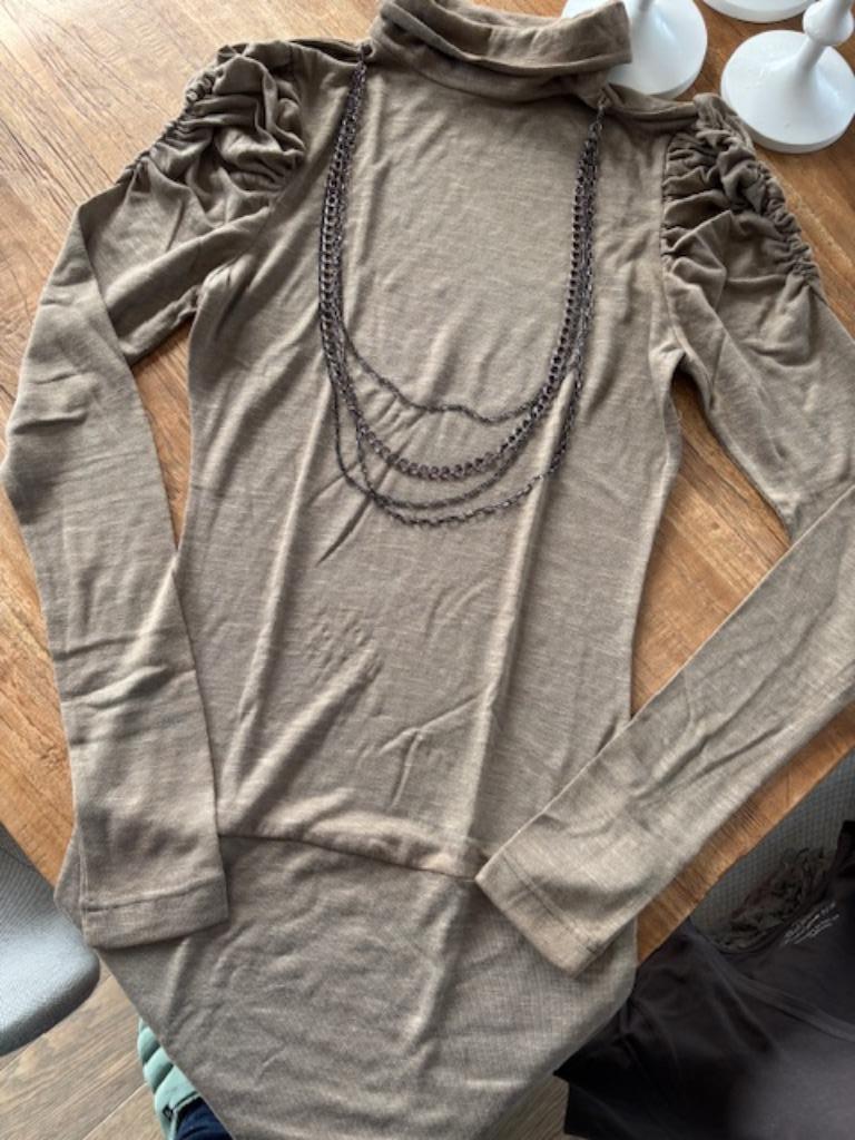 Pull vintage taille M/L, Vêtements | Femmes, Enlèvement ou Envoi, Comme neuf, Taille 38/40 (M), Brun