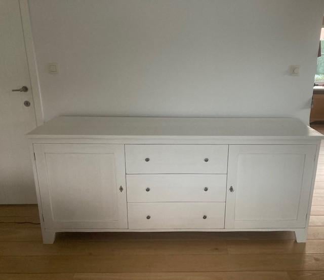houten dressoir, Ophalen, Gebruikt, 150 tot 200 cm, Tijdloos