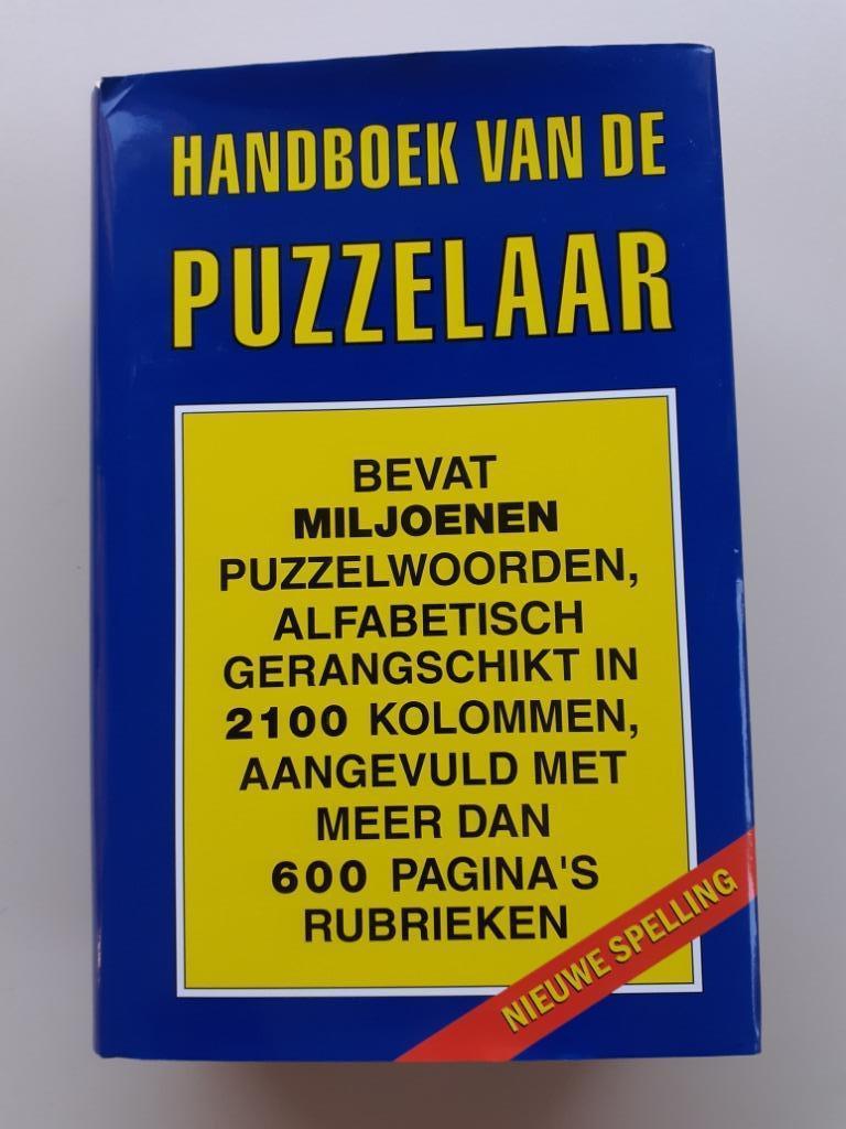 Handboek van de puzzelaar, Hobby en Vrije tijd, Denksport en Puzzels, Zo goed als nieuw, Puzzelboek, Ophalen of Verzenden