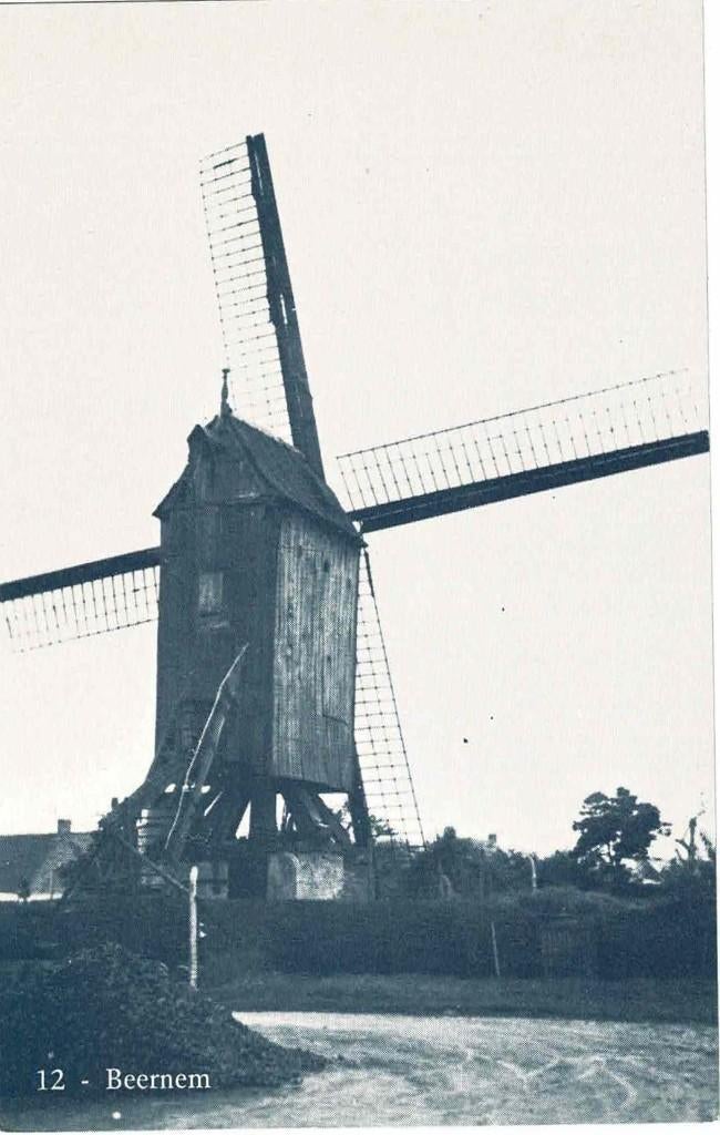 Beernem - molen, Enlèvement ou Envoi, 1960 à 1980, Non affranchie, Flandre Occidentale