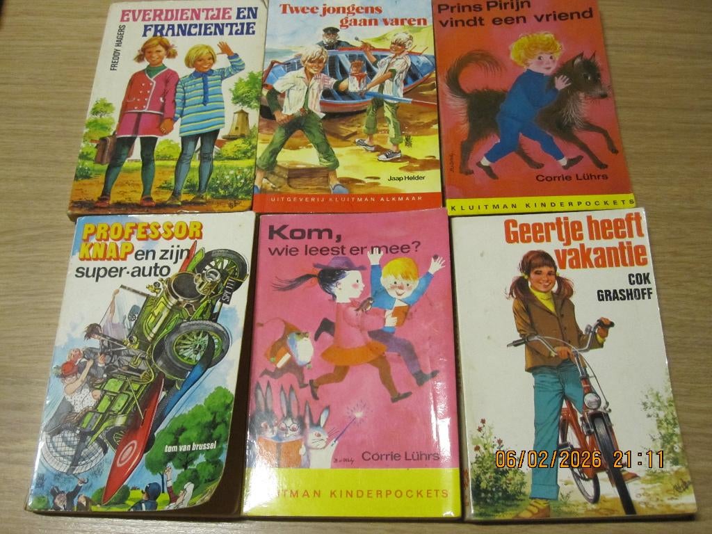 Oude jeugd leesboeken van uitgeverij Kluitman (deel 2), Ophalen of Verzenden
