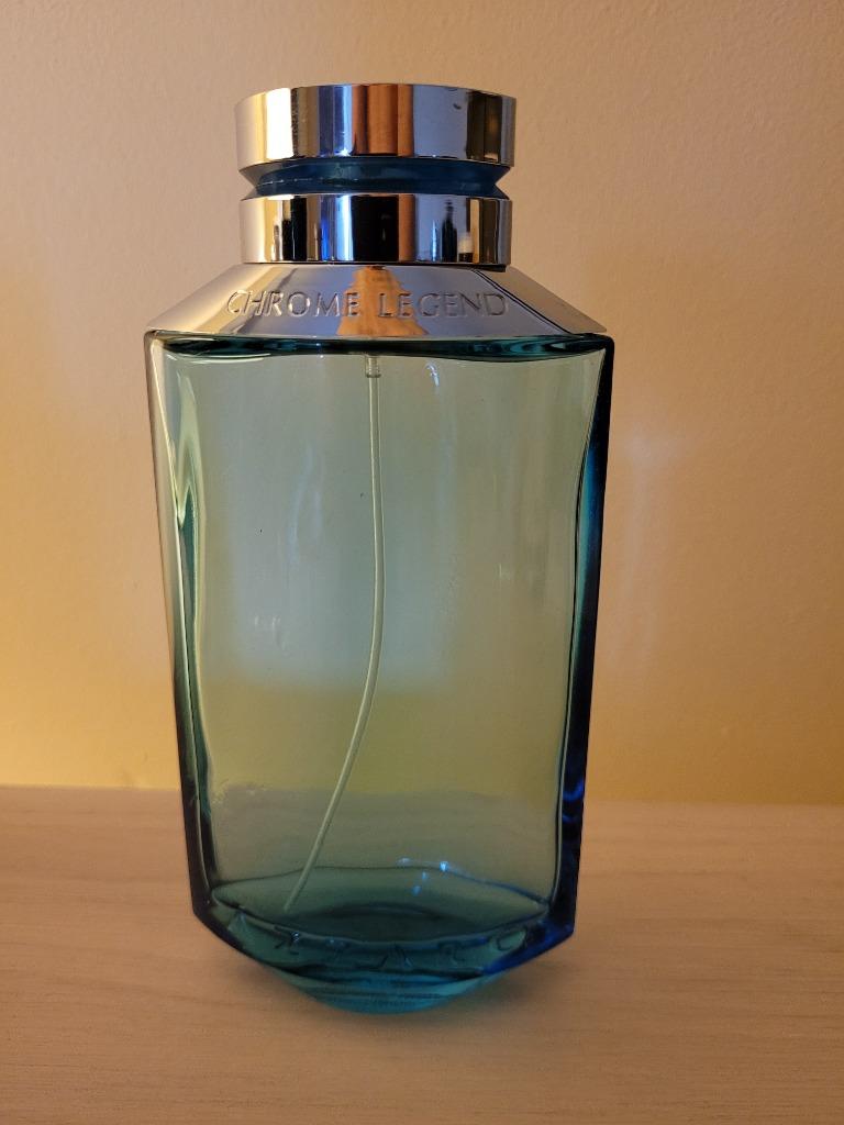 Azzaro Chrome Legend lege parfumfles 125ml, Ophalen of Verzenden, Zo goed als nieuw, Parfumfles