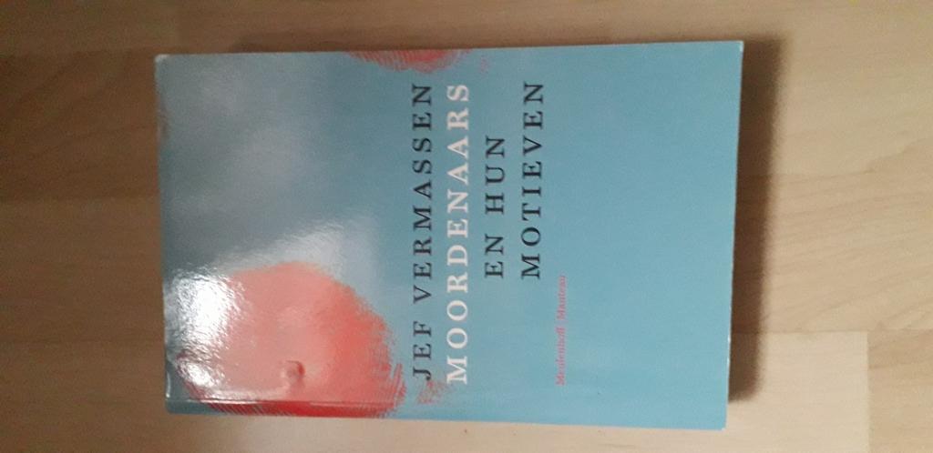 Moordenaars en hun motieven van Jef Vermassen, Boeken, Ophalen, Zo goed als nieuw
