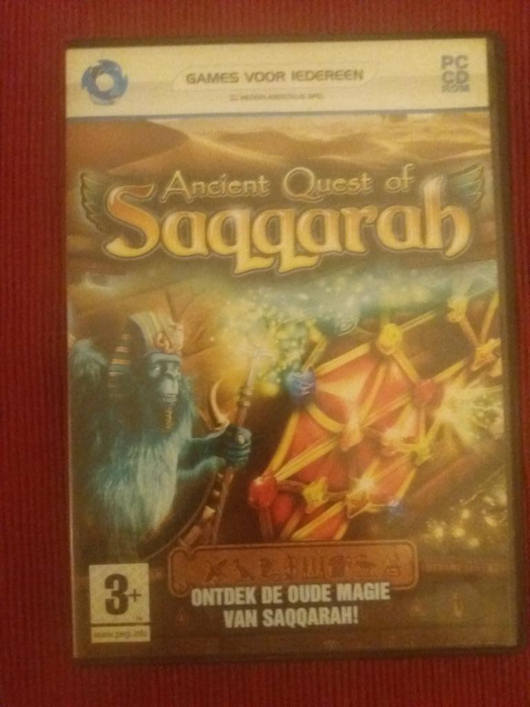 Pc-cd-rom Games ANCIENT QUEST OF SAQQARAH, Consoles de jeu & Jeux vidéo, Jeux | PC, Enlèvement ou Envoi, 1 joueur, Utilisé, À partir de 3 ans