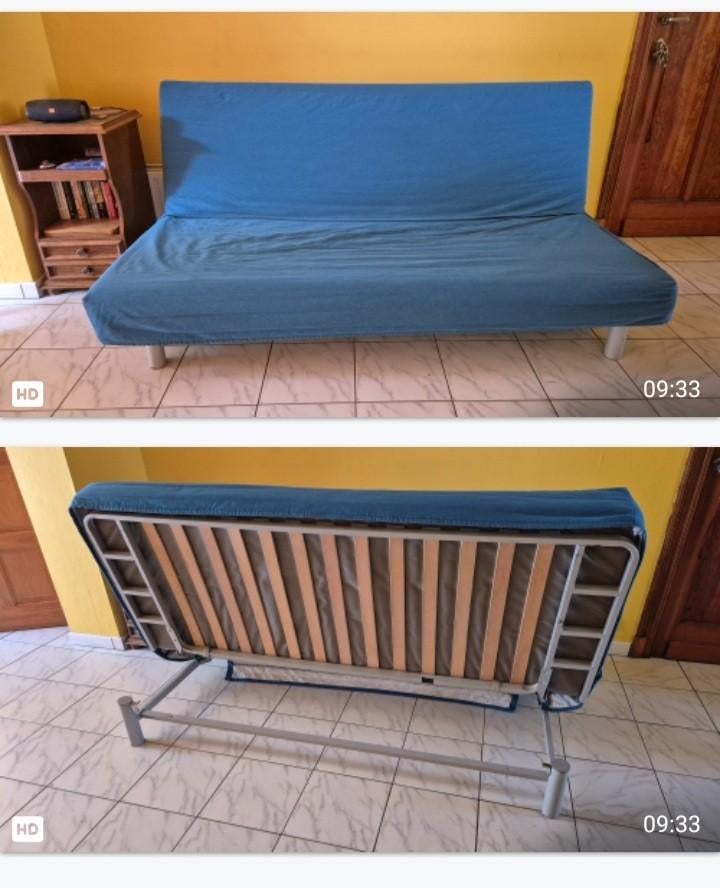 Ikea handig logeerbed sofa . Lit. bed, Kinderen en Baby's, Ophalen