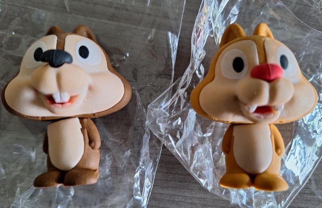 KNABBEL en BABBEL DISNEY (gommen), Ophalen of Verzenden, Overige figuren, Zo goed als nieuw, Beeldje of Figuurtje