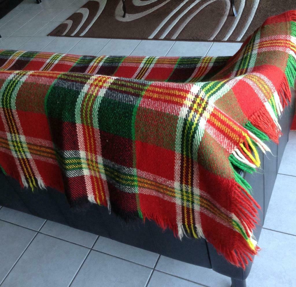 Te koop handgemaakt wol Bulgaars folklore dekbedovertrek, Ophalen, Overige kleuren, Dekbedovertrek, Tweepersoons