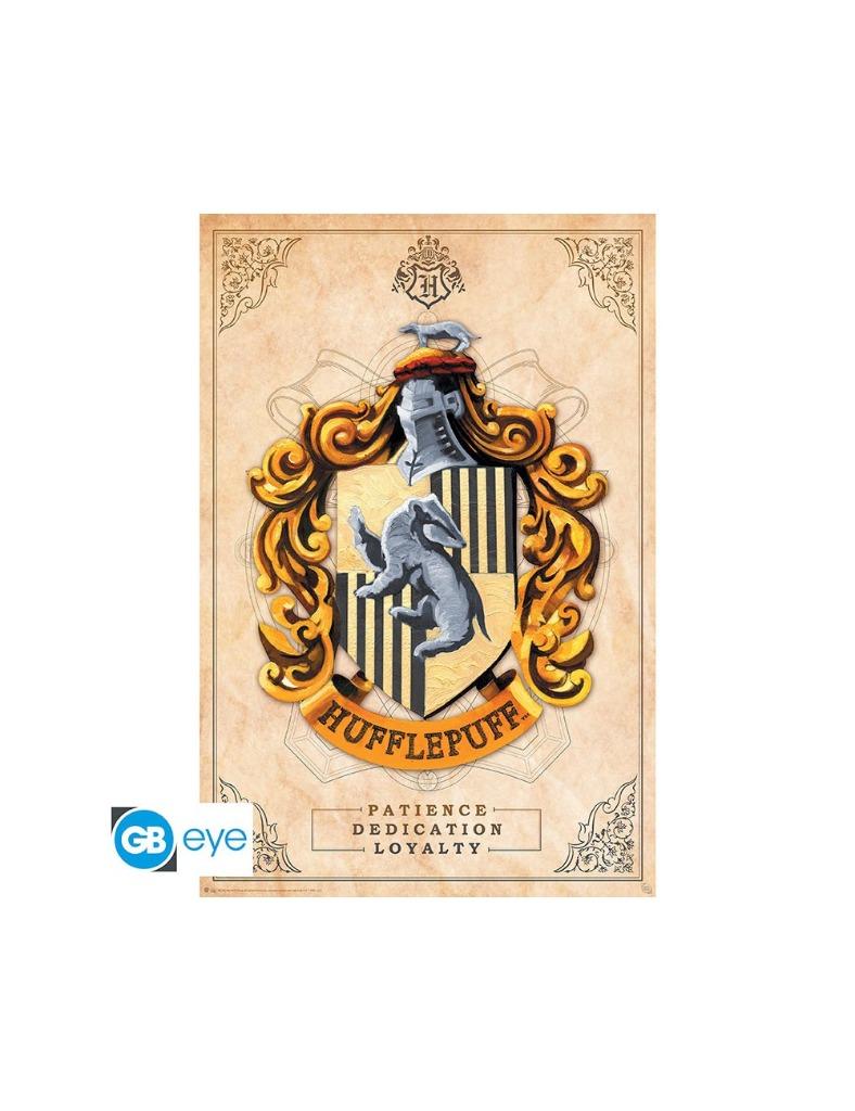 Harry Potter - Poster Maxi (91.5x61cm) - Hufflepuff, Verzenden, Deurposter of groter, Vierkant, Nieuw