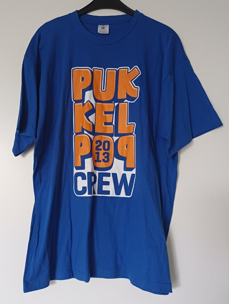 Blauw pukkelpop tshirt crew 2013, Ophalen of Verzenden, Zo goed als nieuw, Shirt, B&C collections
