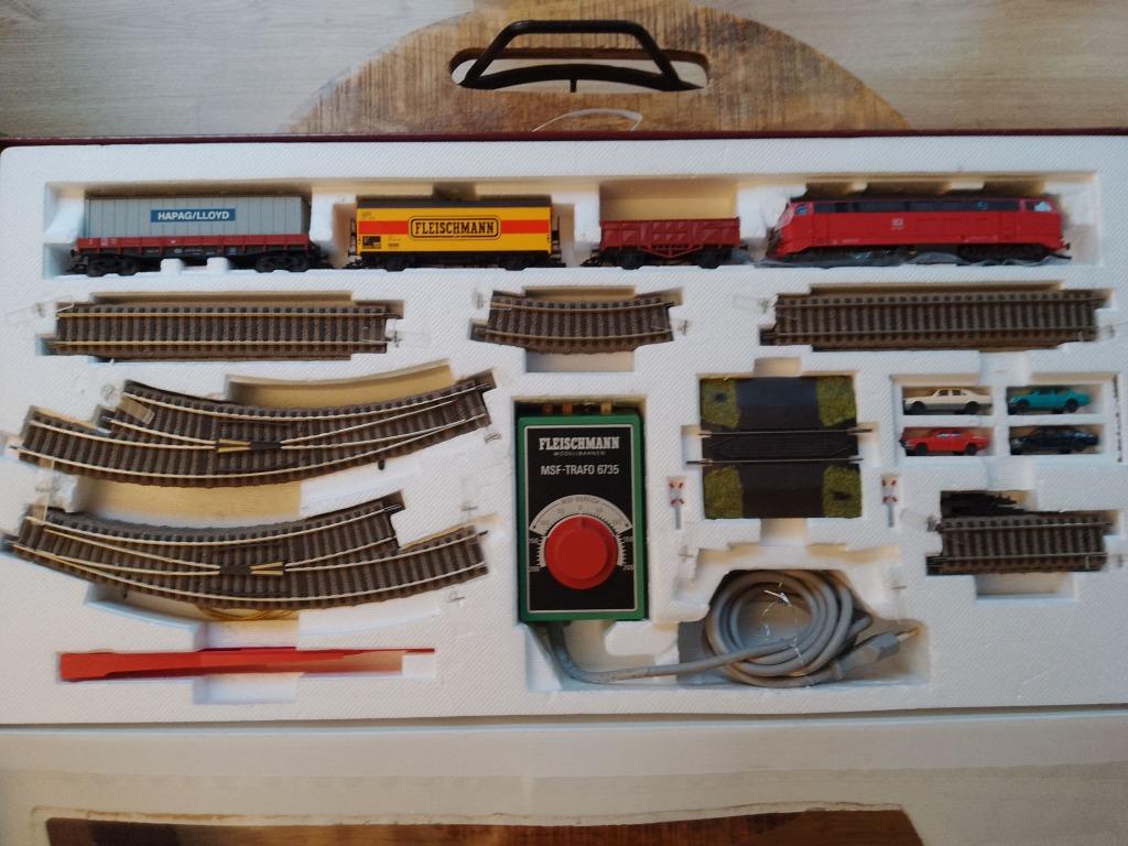 Rare Ancien Coffret Set Trains HO FLEISCHMANN 6398 Etat NEUF, Enlèvement ou Envoi, Neuf, Set de Trains, Fleischmann