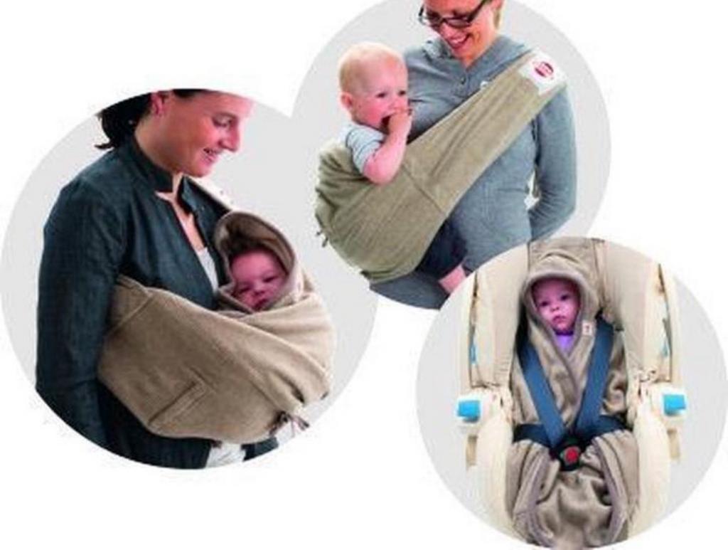 Lodger shelter brun et rose (porte-bébé / couverture), Enlèvement, Porte-bébé, Lodger