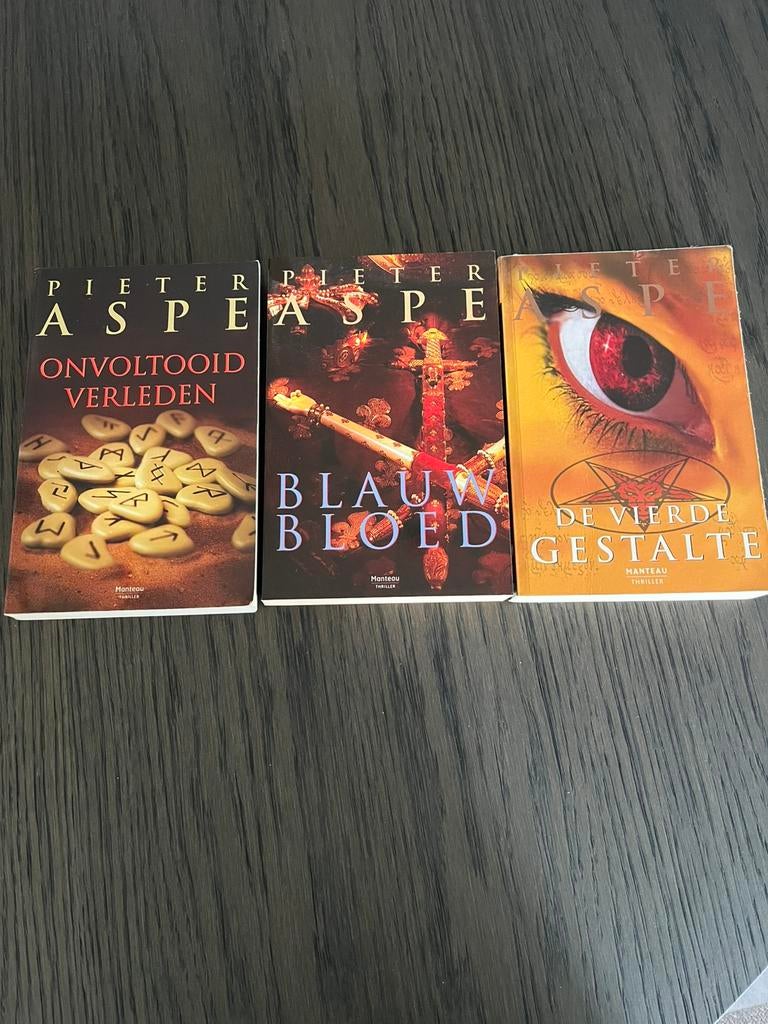 Verschillende boeken van Pieter Aspe, Ophalen, Gelezen