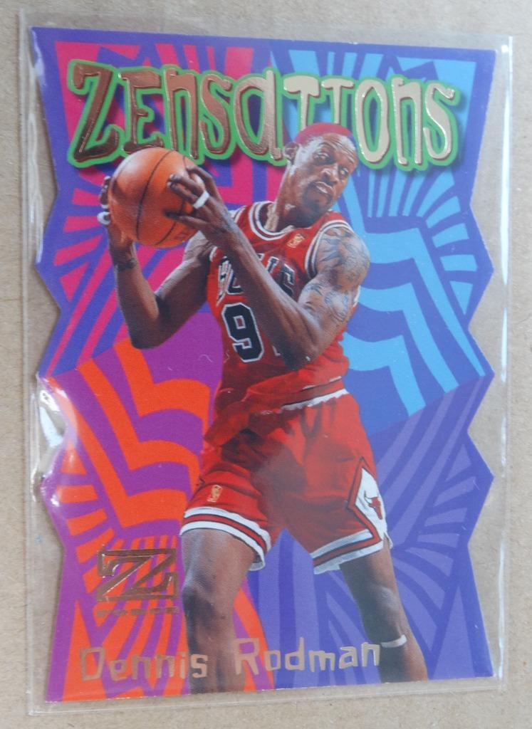 1998 NBA Skybox Z-Force -Rodman "Zensations" #18 of 25ZN, Verzenden, Nieuw, Plaatje