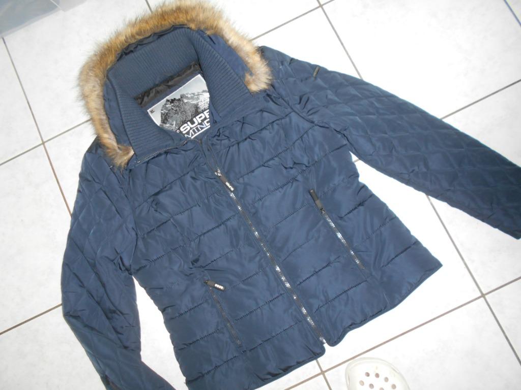 SUPERDRY ..XL...NEUF...belle veste chaude hiver, Superdry, Enlèvement ou Envoi, Neuf, Bleu