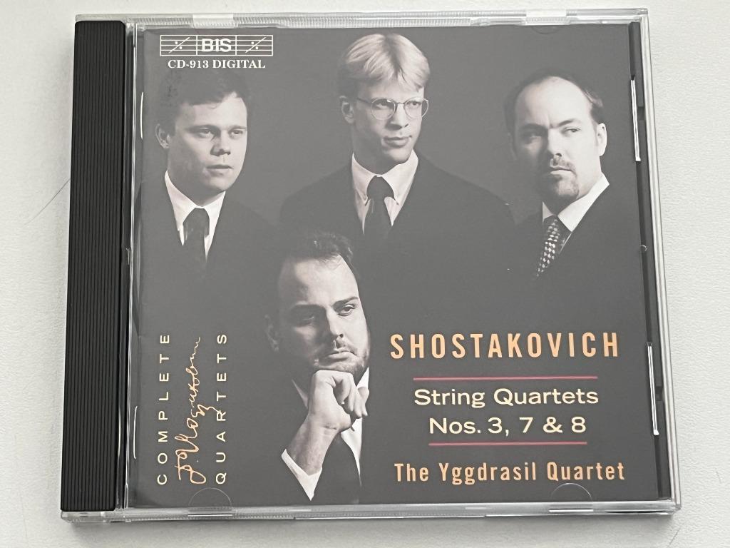 Shostakovich, The Yggdrasil Quartet – String Quartets 3, 7 &, Ophalen of Verzenden, Gebruikt