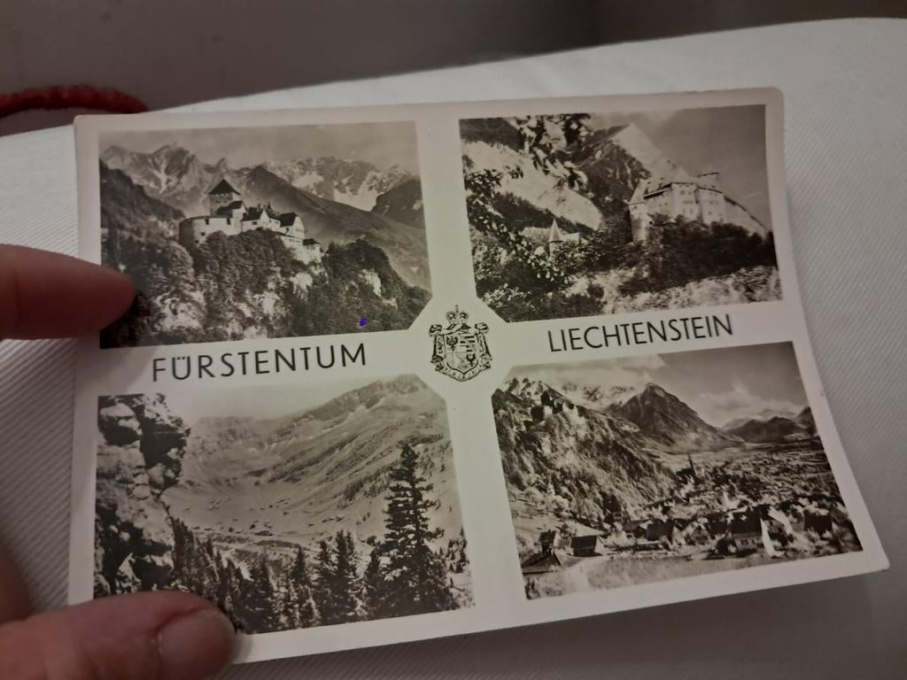 Beschreven pk  : Liechtenstein, Ophalen of Verzenden