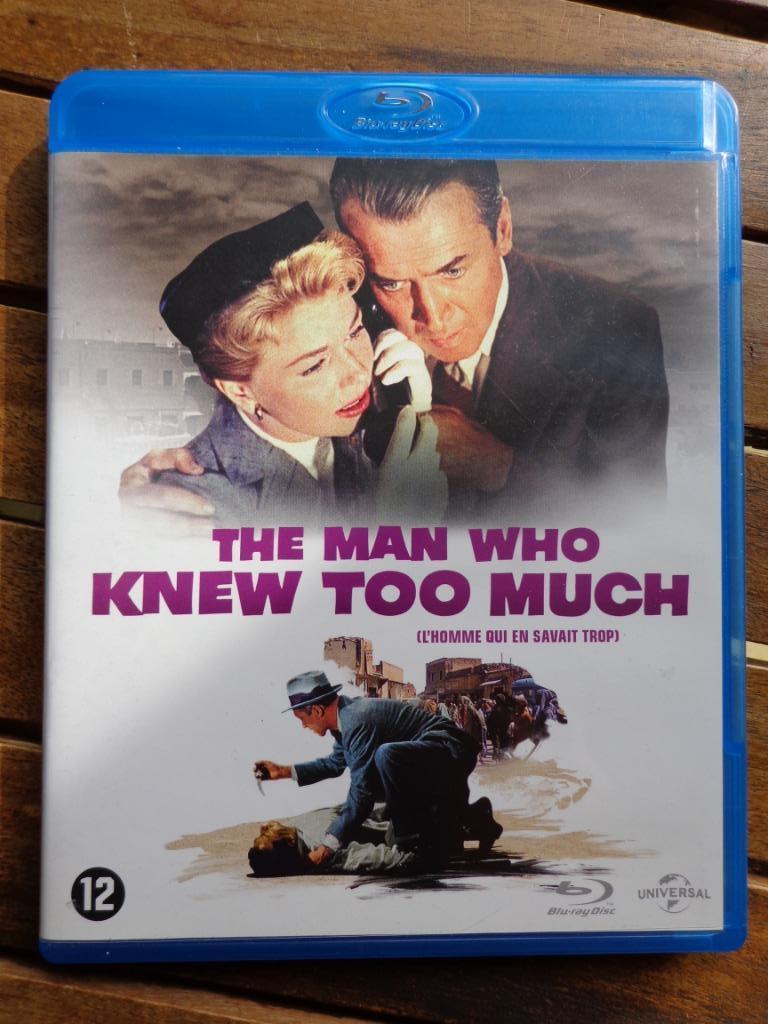 )))  Bluray  L' homme qui en savait trop / A. Hitchcock  (((, Enlèvement ou Envoi, Comme neuf, Thrillers et Policier