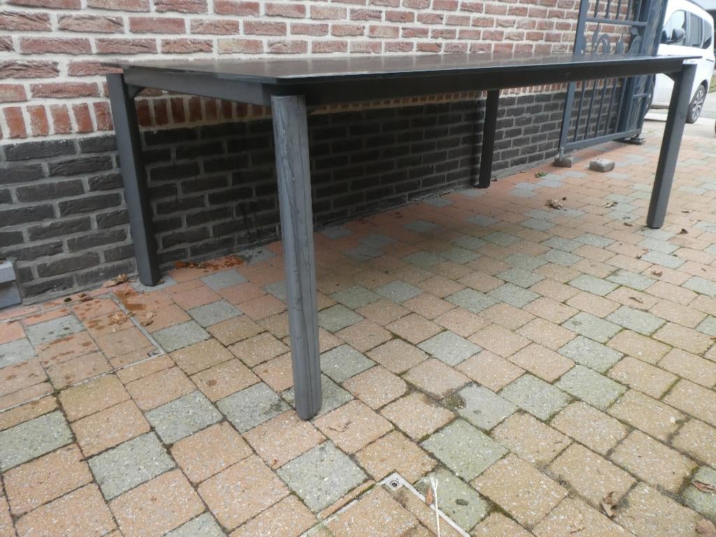 tuintafel met stoelen, Ophalen, Gebruikt, Rechthoekig