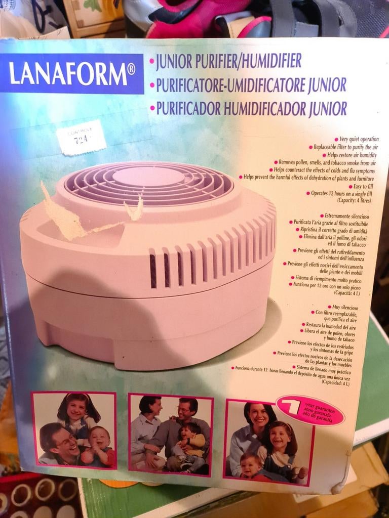 Humidificateur, Ophalen, Gebruikt