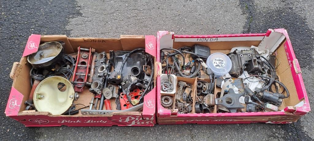 Honda XL 250 jaren 1980 onderdelen, Motoren, Ophalen of Verzenden