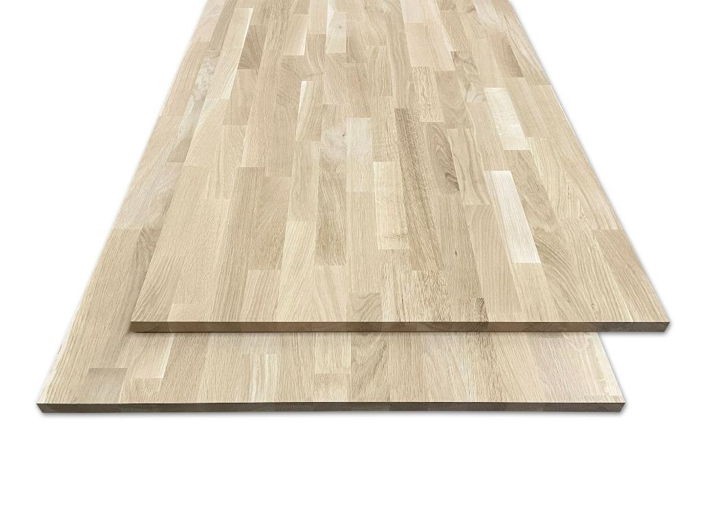 Eiken panelen | Massief Vingerlas | 18mmx60x300cm | PARTIJ, Ophalen of Verzenden, Nieuw, Hout, Minder dan 20 mm