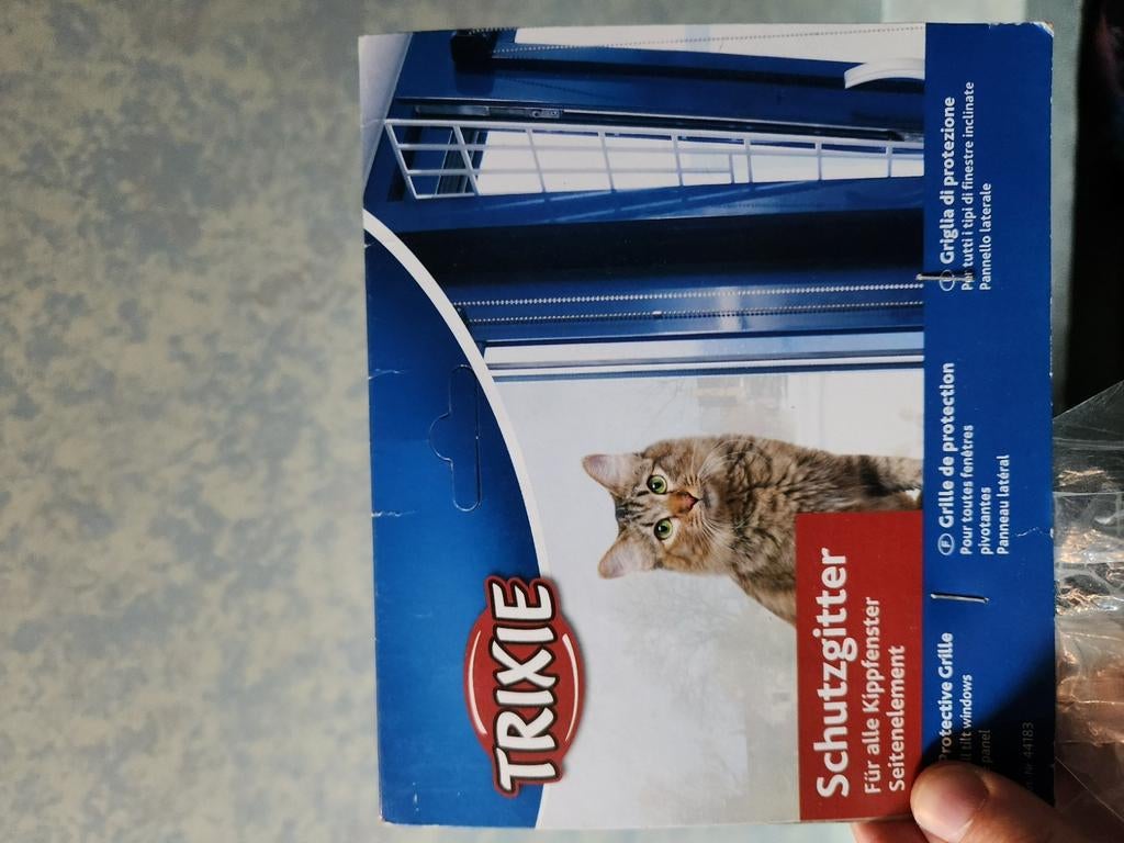 Grille de protection fenêtre - Accessoire Chats 2x pièces, Enlèvement ou Envoi, Comme neuf
