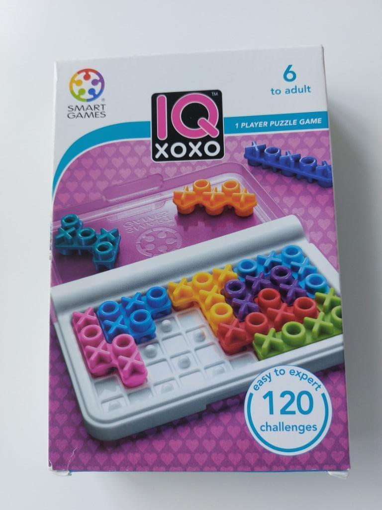 SmartGames - IQ XOXO - 120 opdrachten - Denkspel 6+, Ophalen of Verzenden, Zo goed als nieuw, Bouwen
