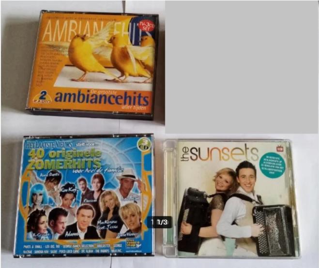 cd boxen ambiance, accordeon en kindercd 1-3€/stuk, Cd's en Dvd's, Ophalen of Verzenden, Gebruikt, Muziek
