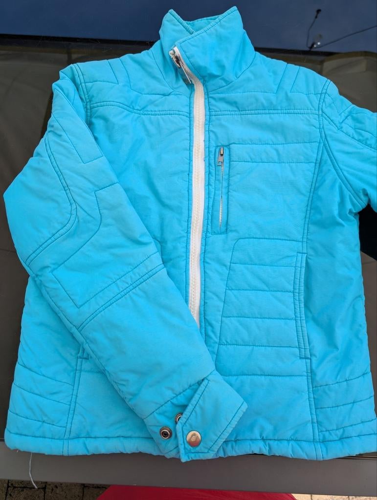 Veste turquoise de la marque JBC, taille 152, Enlèvement ou Envoi, Comme neuf, JBC., Fille