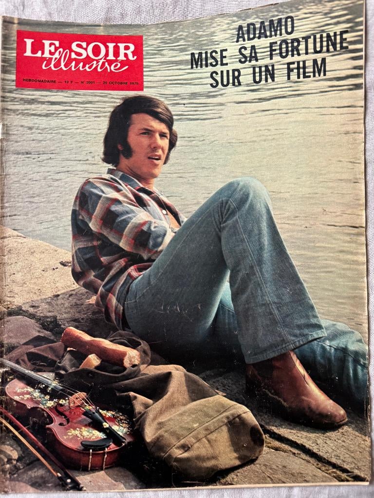 ADAMO, Le Soir, oktober 1970, TBE, Verzenden