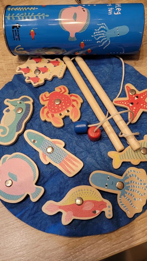 Vissersspel, Kinderen en Baby's, Ophalen