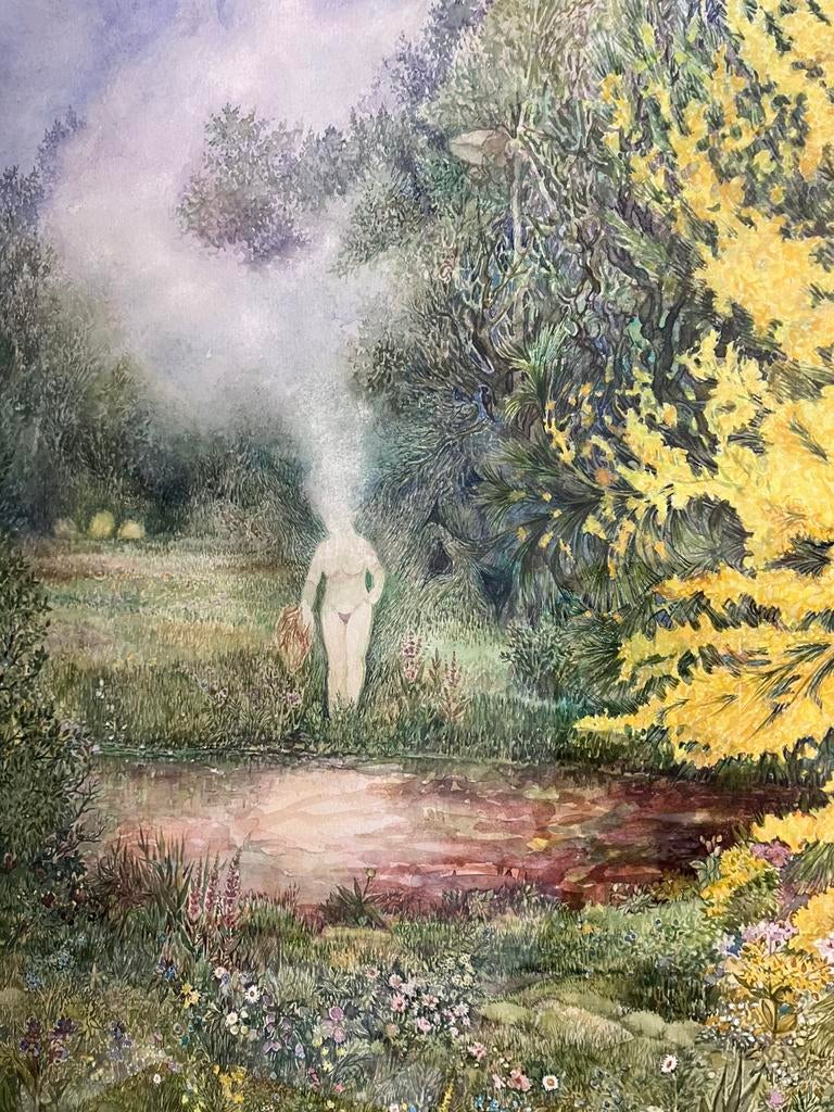 Jan Keustermans - grote aquarel 2, Ophalen