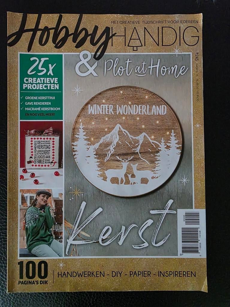 Tijdschrift HOBBYHandig Kersteditie nr 245 NIEUW, Hobby en Vrije tijd, Ophalen of Verzenden, Nieuw