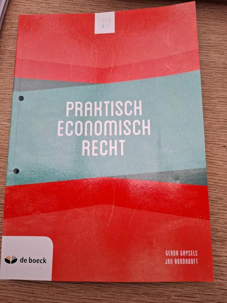 Handboek Praktisch economisch recht, Boeken, Studieboeken en Cursussen, Nieuw, Hogeschool, Ophalen of Verzenden
