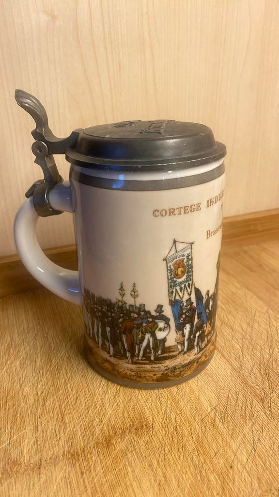 Ancien pichet à bière très bon état, Enlèvement ou Envoi, Utilisé
