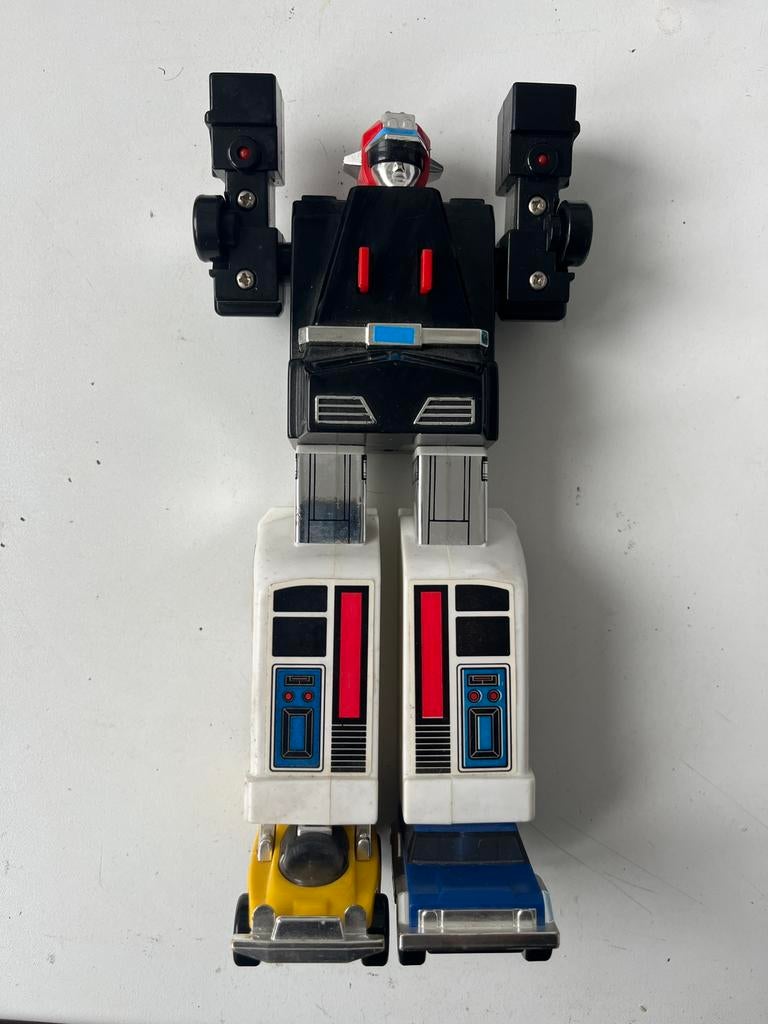 Robot Turboranger kousoku 1989 sentai + Voiture, Ophalen of Verzenden, Zo goed als nieuw
