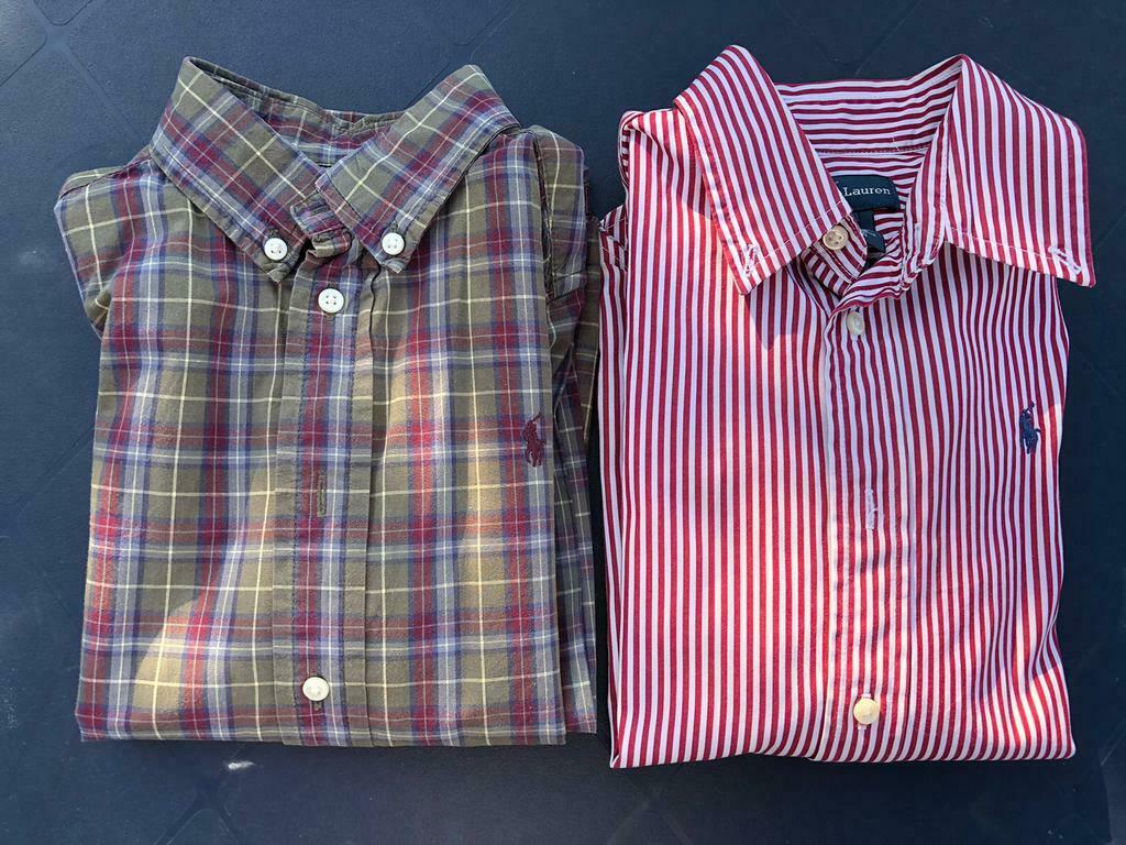 Lot de 2 chemises Ralph Lauren (5 ans), Comme neuf, Garçon