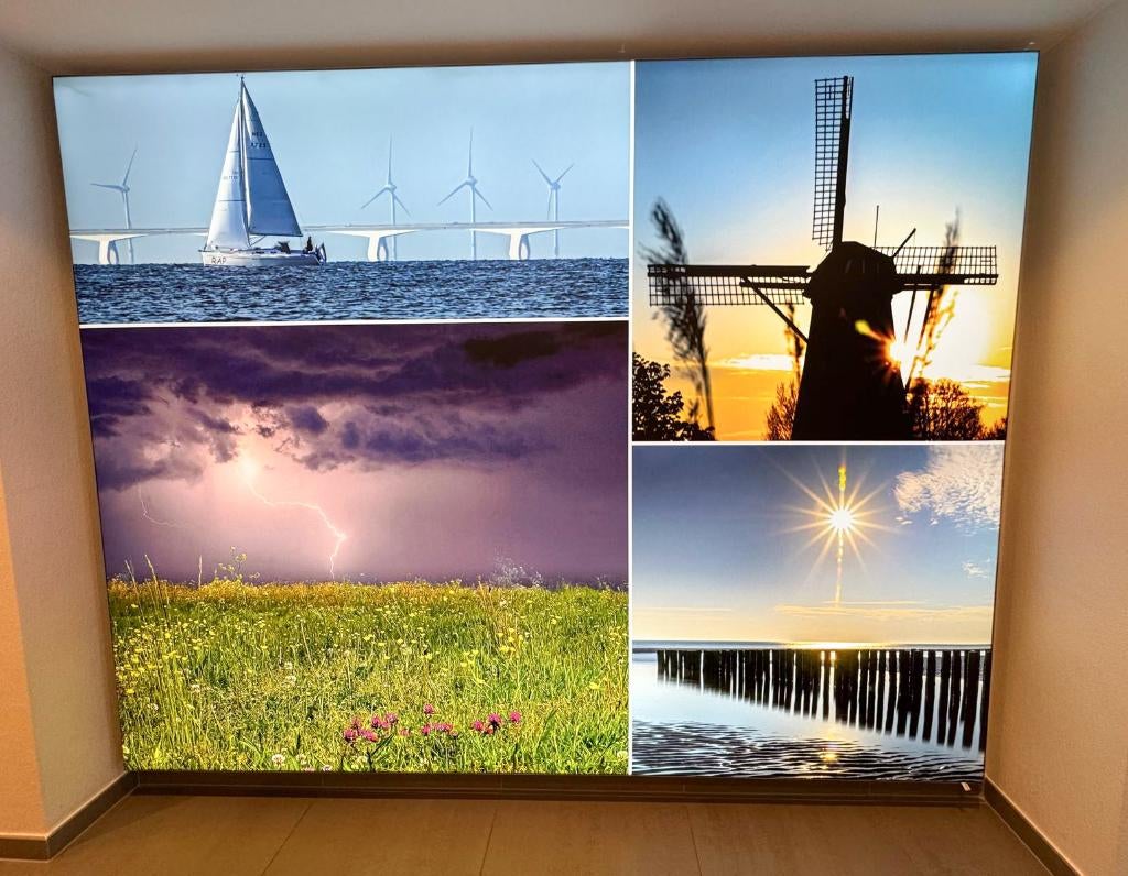 Lichtbox, Ophalen, Zo goed als nieuw